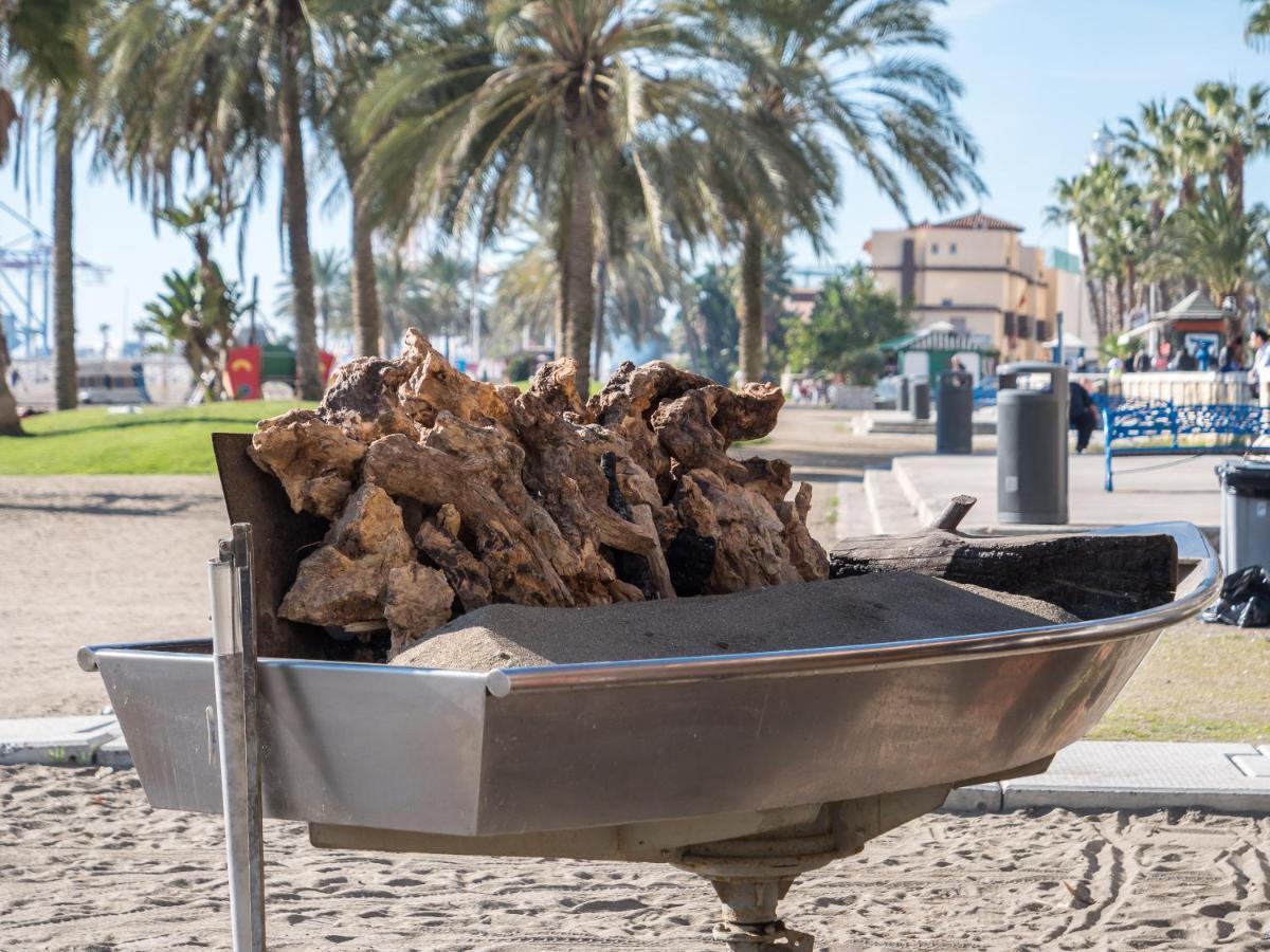 Premium Beach Design - La Malagueta Malaga Luaran gambar